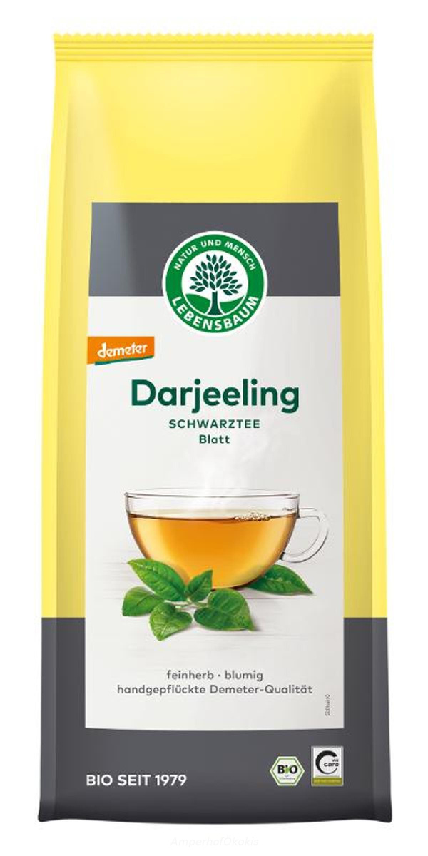 Produktfoto zu Schwarztee Darjeeling lose 250 g