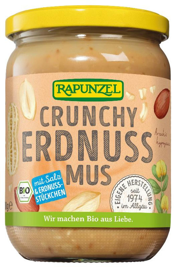 Produktfoto zu Erdnuss Crunchy mit Salz 500 g