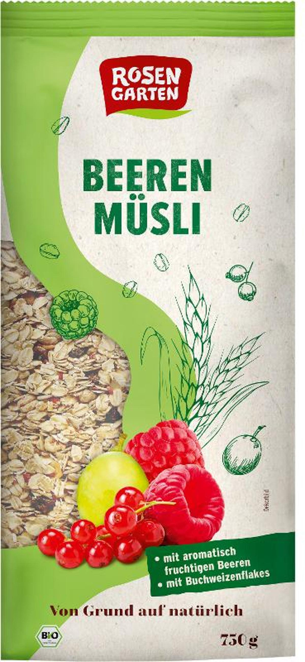 Produktfoto zu Beeren Müsli 750 g