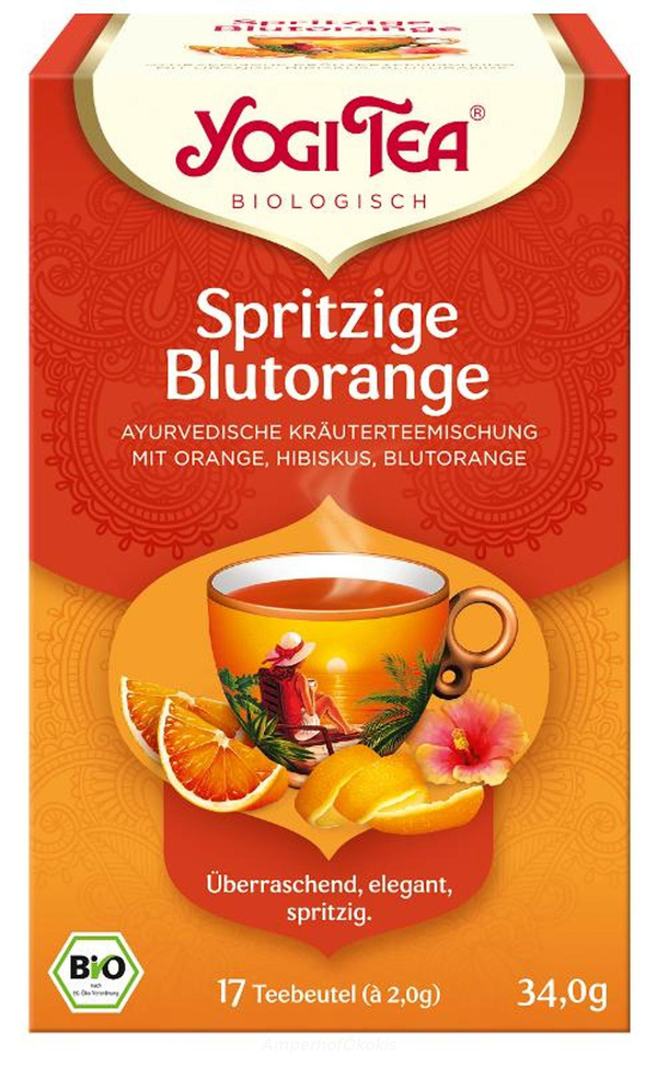 Produktfoto zu Spritzige Blutorange 17 Teebeutel