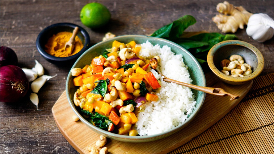 Rezeptbild für Kürbis-Curry