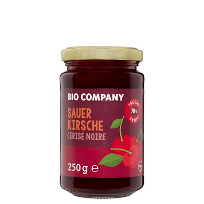 Produktfoto zu Sauerkirsch Fruchtaufstrich 250 g
