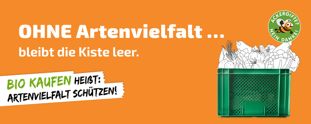 Infoflyer als PDF: Ohne Artenvielfalt bleibt die Kiste leer