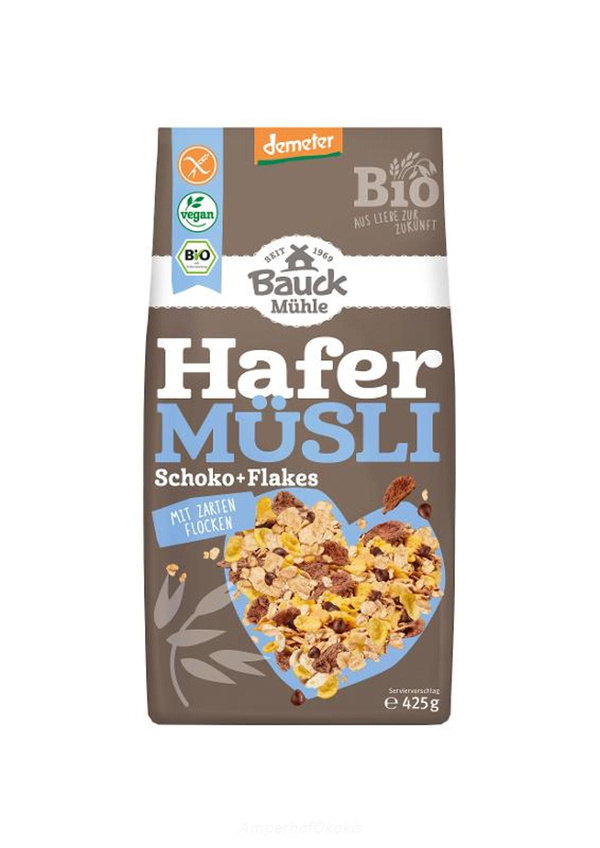 Produktfoto zu Hafermüsli Schoko+Flakes 425 g