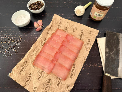 Produktfoto zu Lachsschinken geschnitten 75g