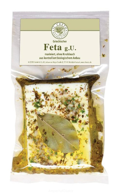 Produktfoto zu Griechischer Feta mariniert 175g