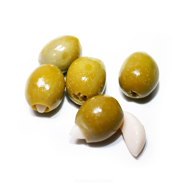 Produktfoto zu Oliven mit Knoblauch ca.170g