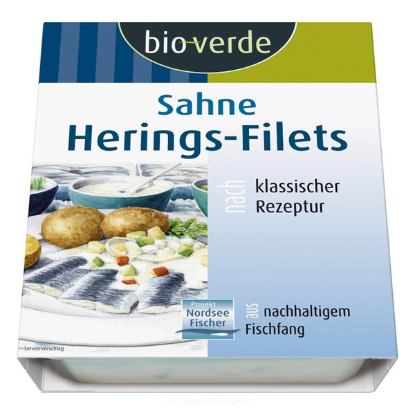 Produktfoto zu Küstenfischer Sahne-Heringsfilets 350g