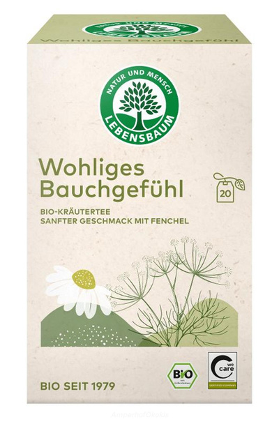 Produktfoto zu Wohliges Bauchgefühl 20 Teebeutel
