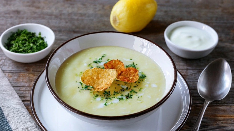 Rezeptbild für Cremesuppe vom schwarzen Rettich