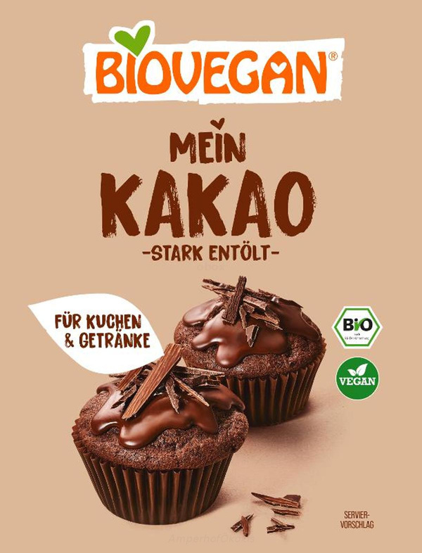 Produktfoto zu Kakao stark entölt 125 g