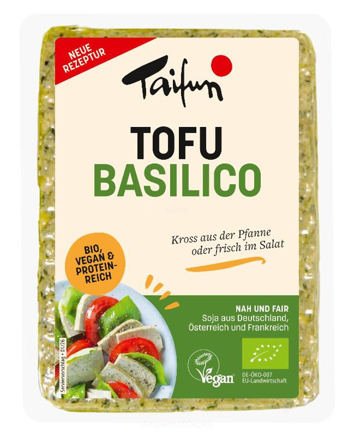 Tofu Basilico 200g