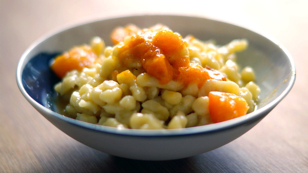 Rezeptbild für Aprikosenspätzle