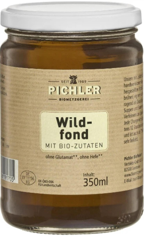 Produktfoto zu Wildfond 350ml Glas