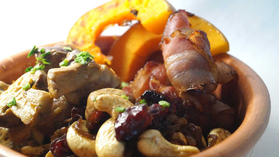 Rezeptbild für Cuatro-Tapas gegrillt und gebraten mit frischen Kräutern