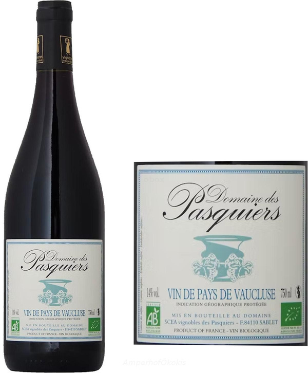 Produktfoto zu Domaine des Pasquiers rouge 0,75 l