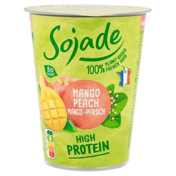 Produktfoto zu Sojade Sojajoghurt Mango Pfirsich 400g