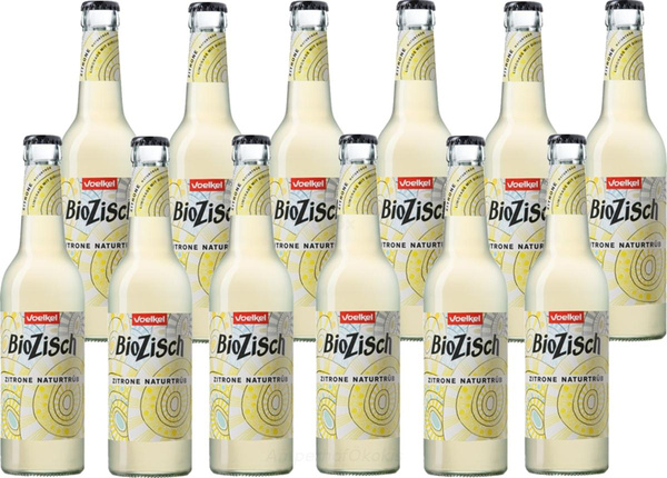 Produktfoto zu BioZisch Zitrone naturtrüb 12x0,33 l