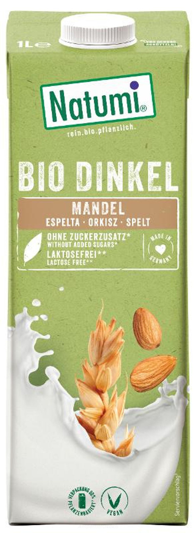 Produktfoto zu Natumi Dinkeldrink MANDEL 1 l