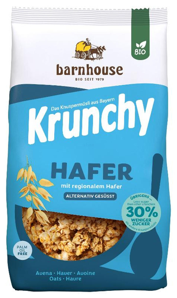 Produktfoto zu Krunchy Hafer 625 g