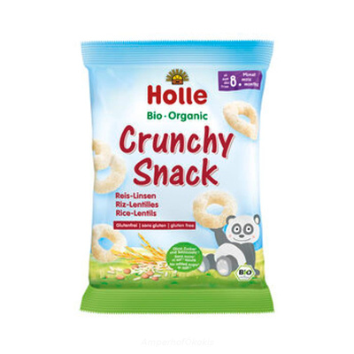 Produktfoto zu Crunchy Snack Reis Linsen 25 g