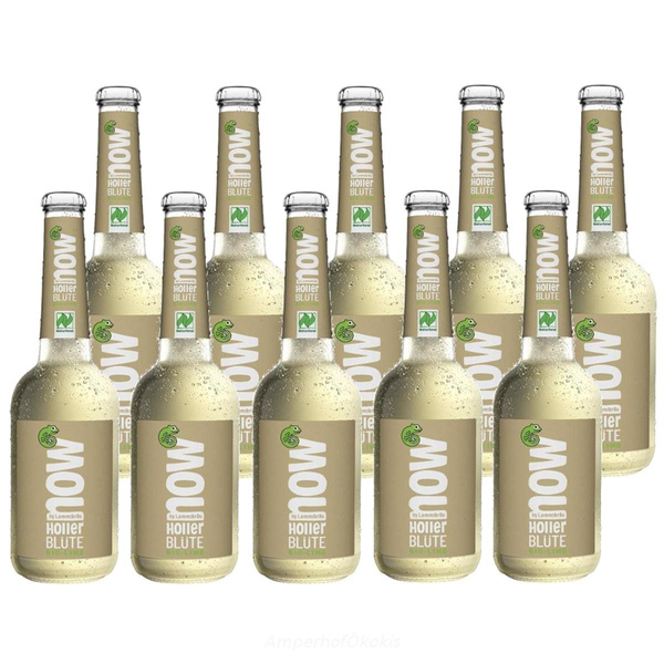 Produktfoto zu now Hollerblüte 10x0,33 l