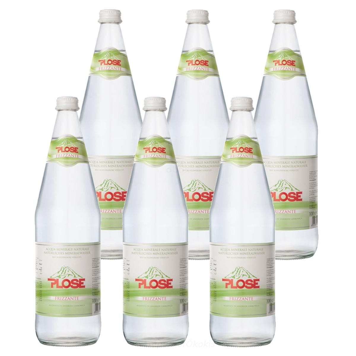 Plose Wasser frizzante 6x1 l