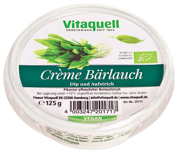 Produktfoto zu Creme Bärlauch 125g