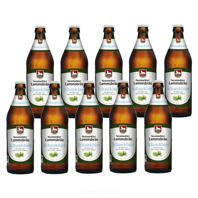 Produktfoto zu Neumarkter leichtes Helles10x0,5 l