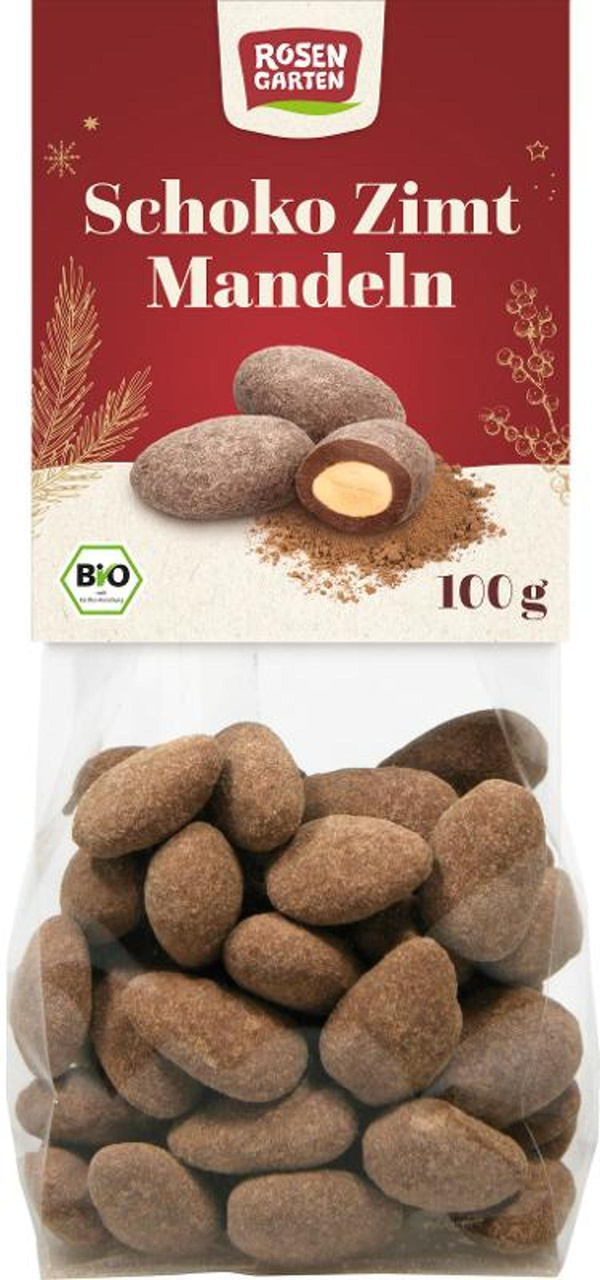 Produktfoto zu Zimt Schoko Mandeln 100 g