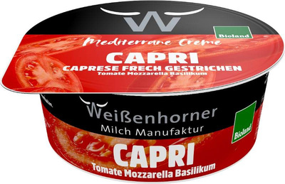 Produktfoto zu Weißenhorner Frischcreme Capri 125g