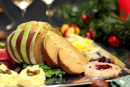 Vesttagsbraten (veganer Braten)