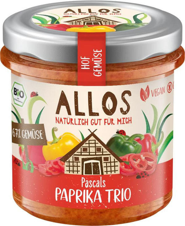 product photo for Hofgemüse Pascals Paprika Trio 135 g