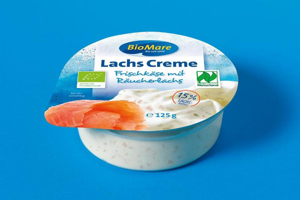 Produktfoto zu Frischecreme mit Lachs 125g