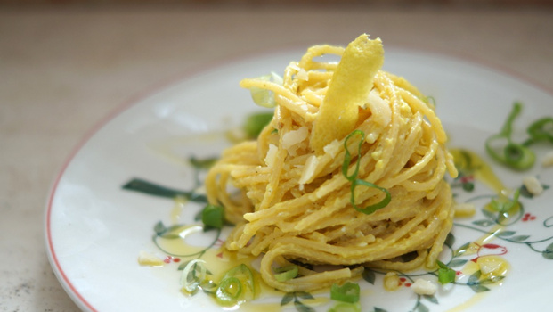 Rezeptbild für Sommerpasta al Limone