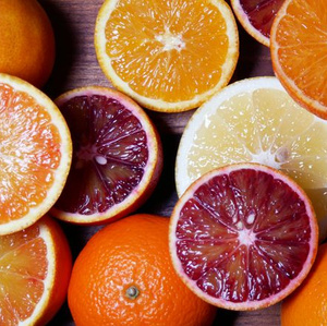 Blutorangen und Halbblutorangen