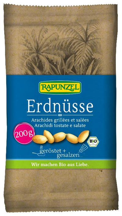 Produktfoto zu Erdnüsse geröstet, gesalzen 200 g