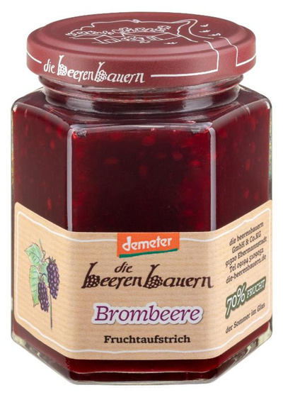 Produktfoto zu Brombeere Fruchtaufstrich 200 g