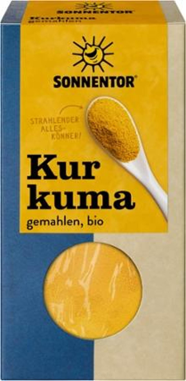 Produktfoto zu Kurkuma (Gelbwurzel) 40 g