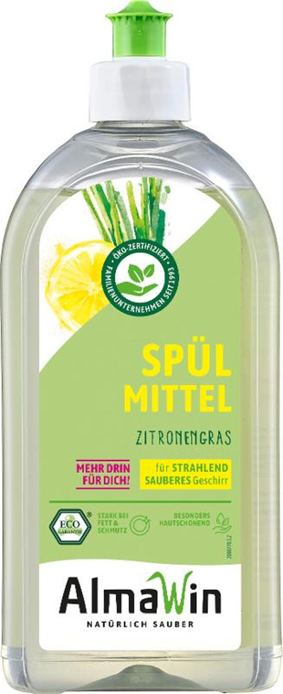 Produktfoto zu Spülmittel Zitronengras 500 ml
