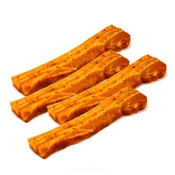 Produktfoto zu Schweinebauchscheiben, mariniert 4 Scheiben, ca. 400g