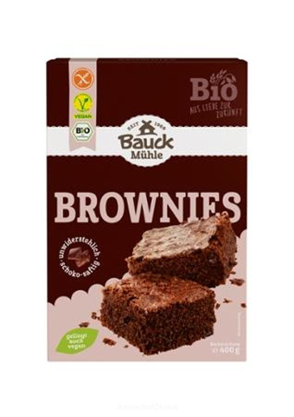 Produktfoto zu Backmischung Brownies glutenfrei 400g