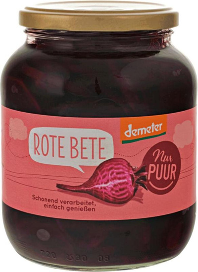 Produktfoto zu Rote Beete geschnitten 680 g