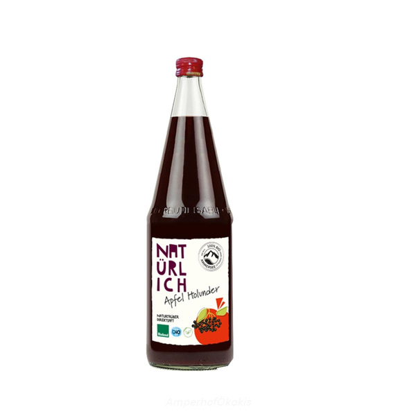 product photo for Apfel Holunder Saft 1 l