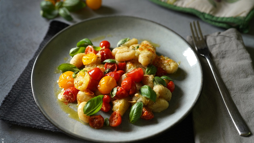 Rezeptbild für Gnocchi Caprese