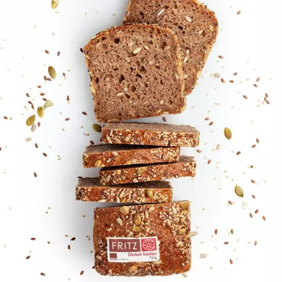 Produktfoto zu Dinkel Saatenbrot Vollkorn 750 g