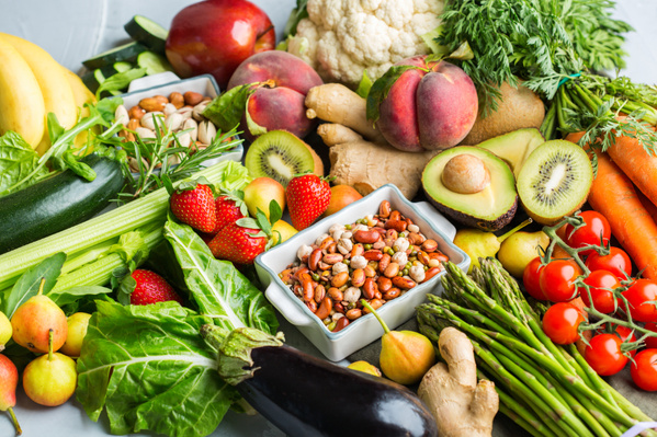 Frisches Obst und Gemüse