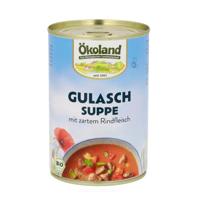 Produktfoto zu Gulaschsuppe Ungarische Art 400g