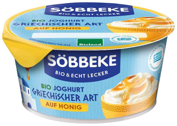 Produktfoto zu Joghurt griechische Art auf Honig 150g