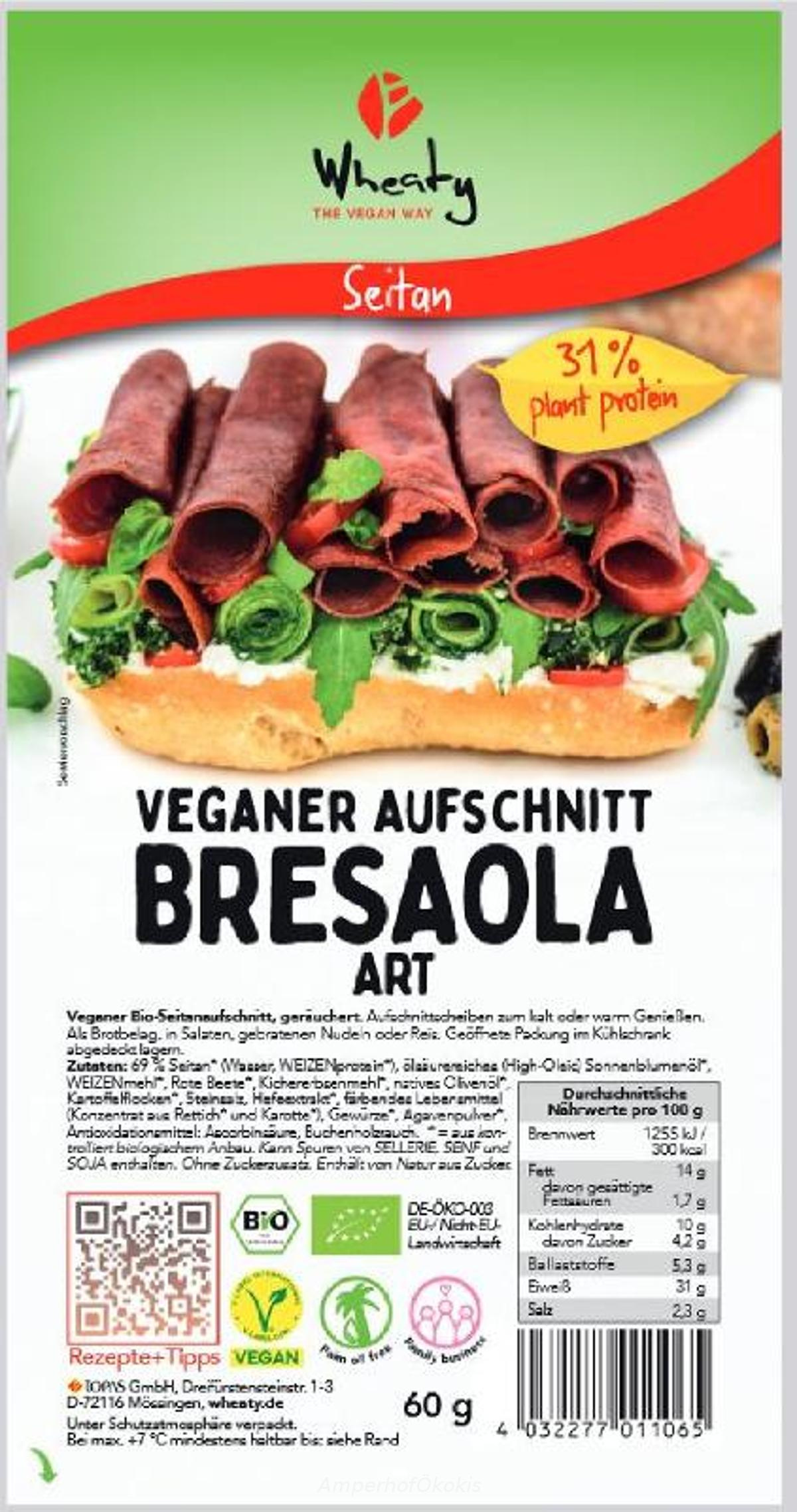 Wheaty Dry-Agesd Bresola 60g